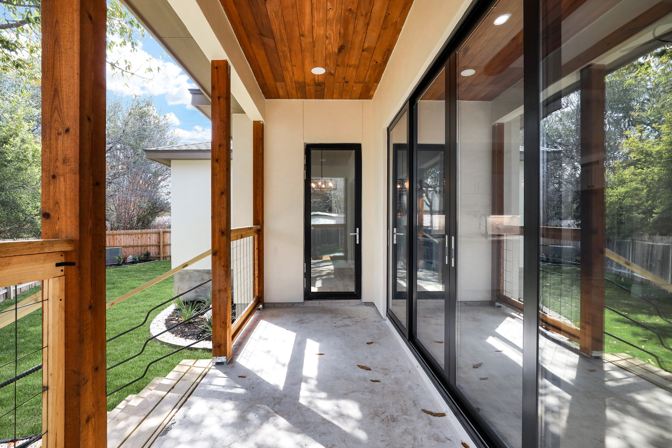 Sliding doors and casement door